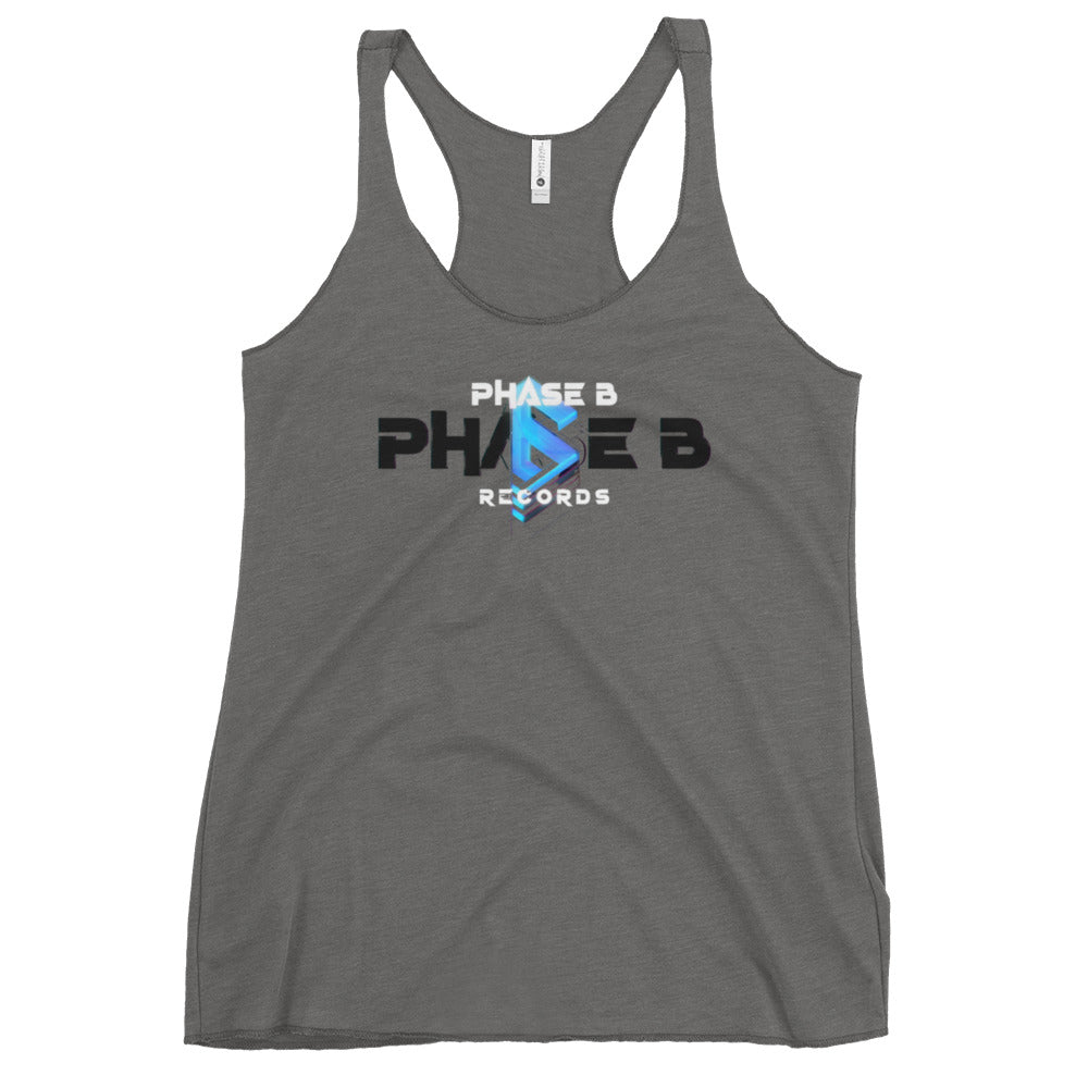 Phase B Records Women's Racerback Tank - Free Delivery! Rock / Metal / Electronic / EDM / Underground - Alternative Apparel and Merch Only from Phase B Records.